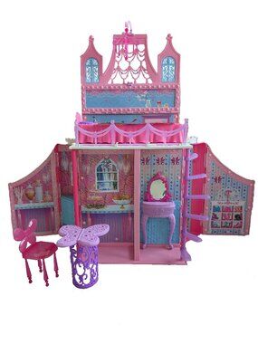 Barbie Mariposa & The Fairy Princess Fold-Out Castle Playset